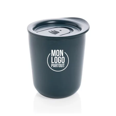 Gobelet double paroi personnalisé antimicrobien 250 ml 