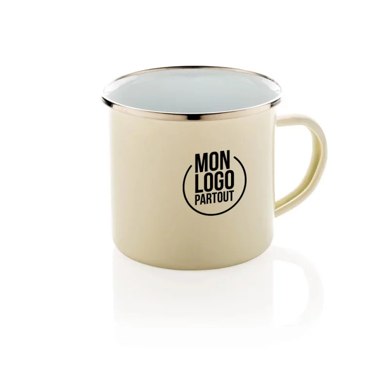 Tasse personnalisée en émail 350 ml 