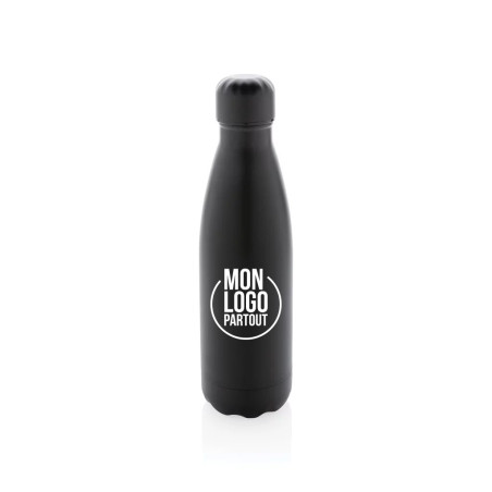 Bouteille isotherme personnalisable en acier 500ml 