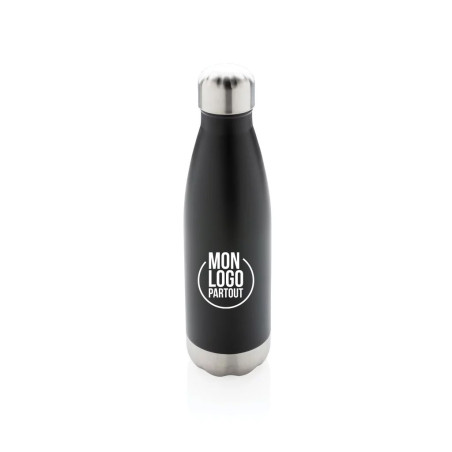 Bouteille isotherme personnalisée en acier Steeler 500 ml 