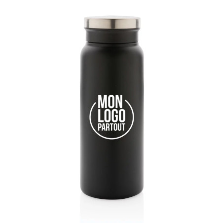 Bouteille isotherme personnalisable inox recyclé RCS 600ml 