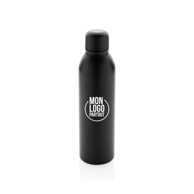 Bouteille isotherme personnalisée inox recyclé RCS 500ml 