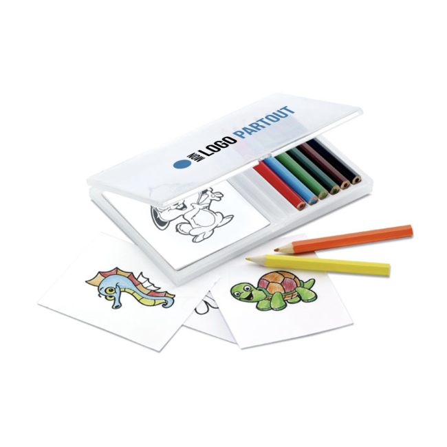Kit de coloriage publicitaire Récré 