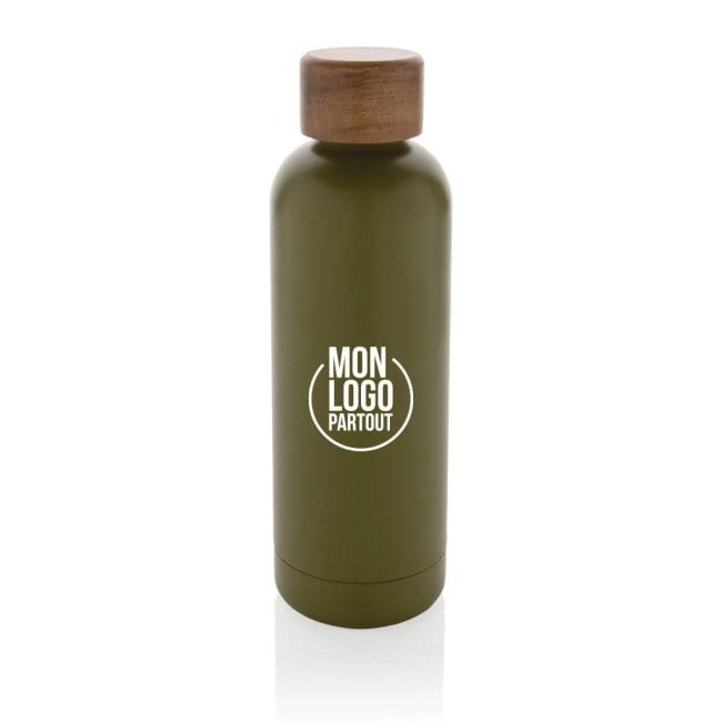 Bouteille isotherme personnalisable Wood 500 ml 