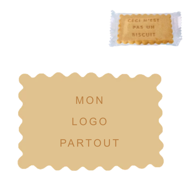 Biscuit personnalisé individuel 