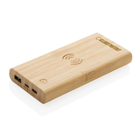 Powerbank personnalisée 8000 mAh avec induction 5W 