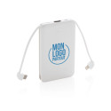 Batterie de secours personnalisable 5000 mAh Elektry 