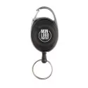 Porte-clés à clip extensible en ABS recyclé RCS 