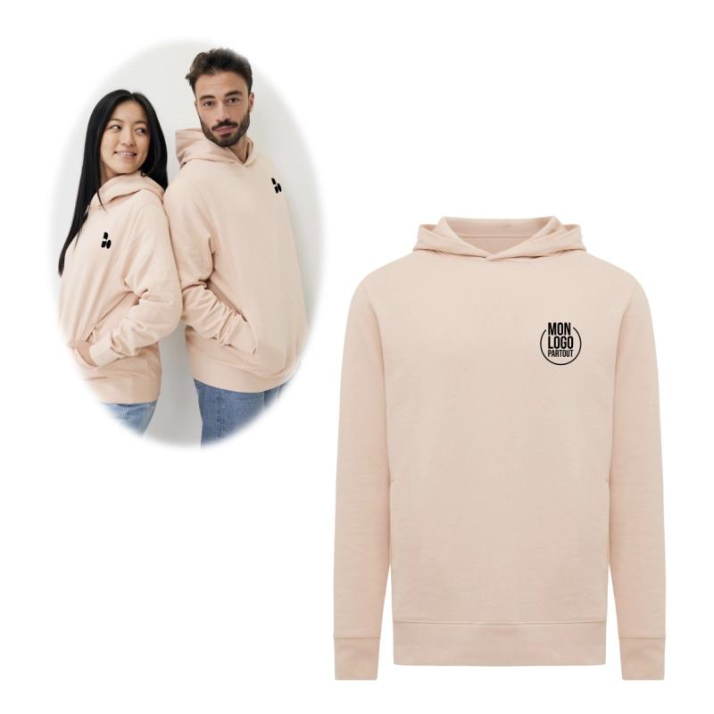 Sweat à capuche personnalisé Iqoniq Yengo 