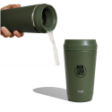 Mug de voyage personnalisable en acier recyclé Topl 354 ml 