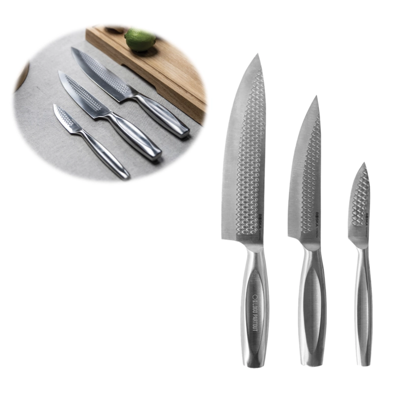 Set de 3 couteaux de cuisine BOSKA Monaco+ 
