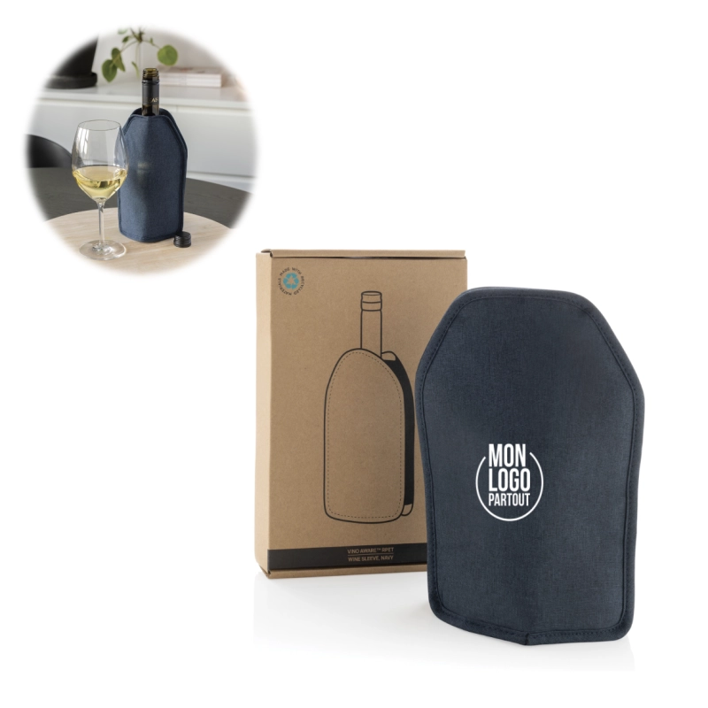 Housse réfrigérante à vin en rPET AWARE™ Vino 