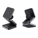Chargeur 15W pliable 3-en-1 en aluminium recyclé RCS Terra 