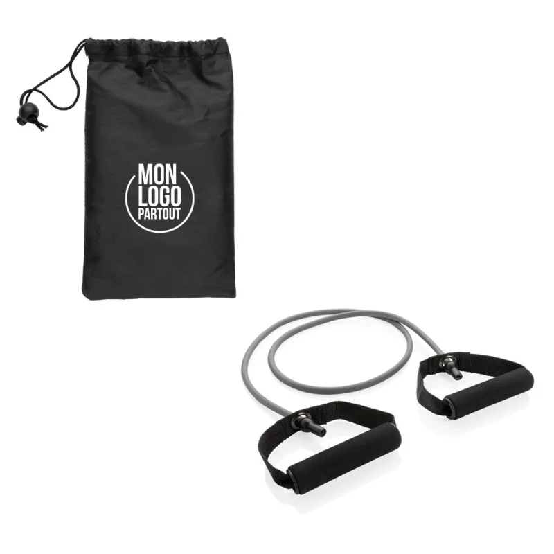 Élastique de sport dans une pochette personnalisable 