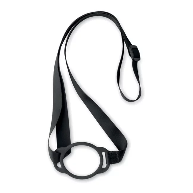 Tour de cou porte-gobelet personnalisé Lancup 