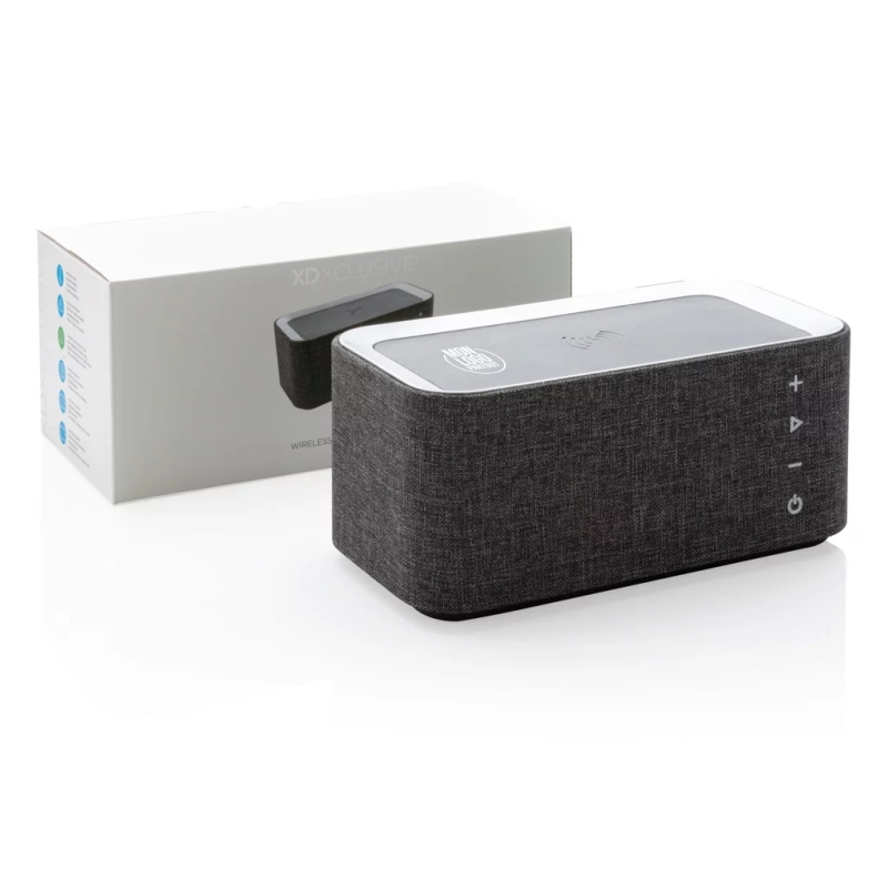 Enceinte personnalisée avec chargeur à induction Vogue 