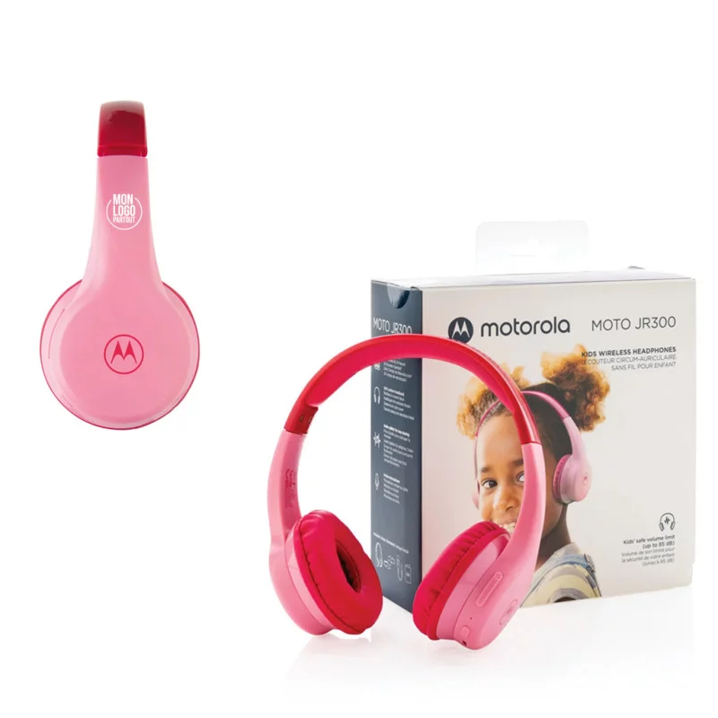 Casque Audio personnalisé Motorola JR 300 Kids 