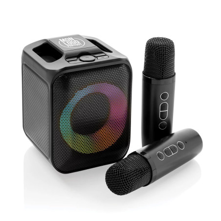 Set karaoké personnalisé en plastique recyclé SingVIBE 