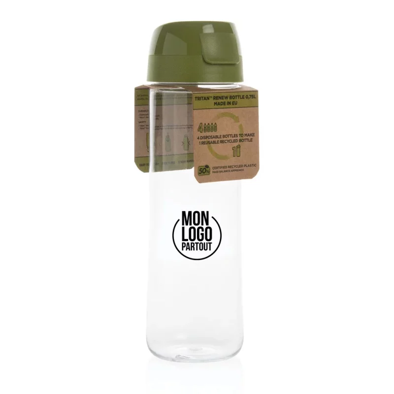 Gourde personnalisée Tritan™ Renew Made in Europe 750ml 