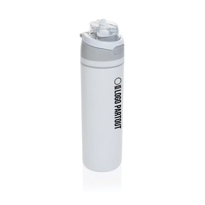 Gourde étanche publicitaire en acier recyclé Omni Sip 700ml 