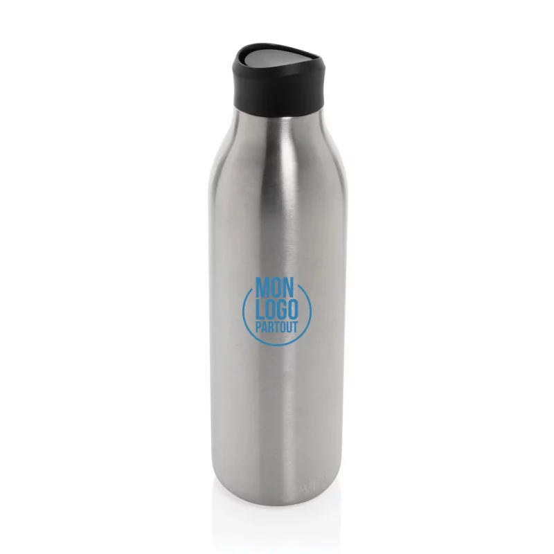 Gourde personnalisée en acier recyclé RCS Avira Alok 600ml 