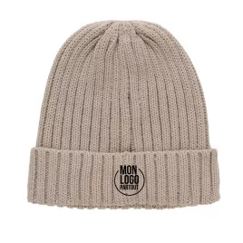 Bonnet à double côte et...