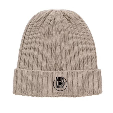 Bonnet à double côte et revers AWARE™ Polylana® Kennedi 