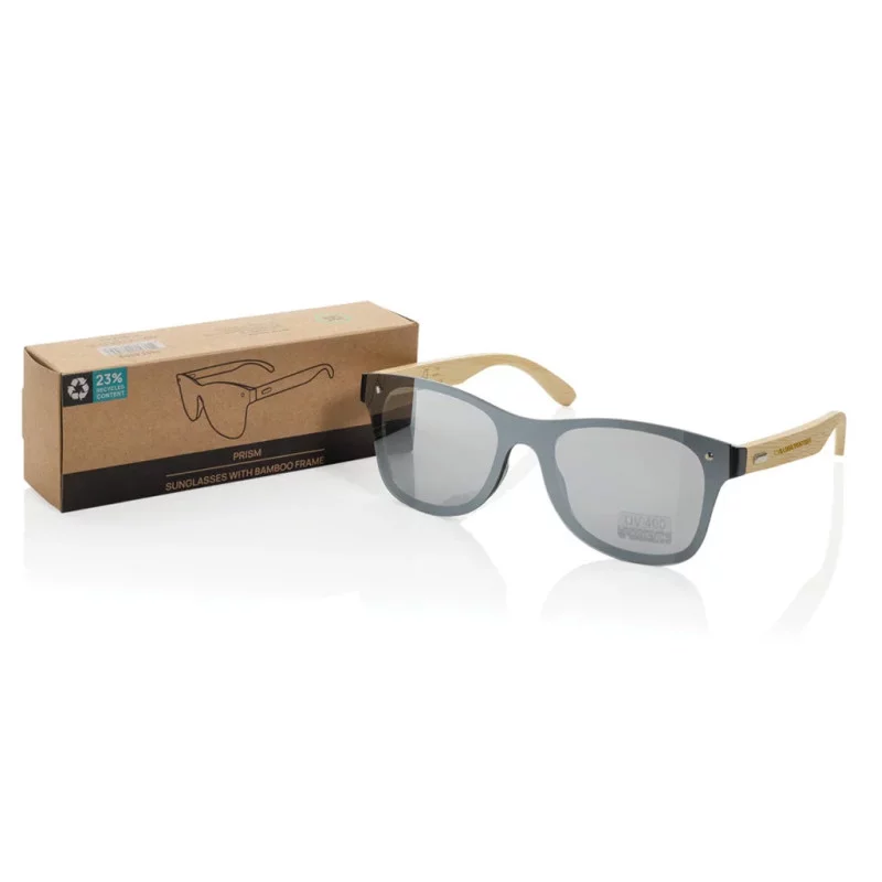 Lunettes de soleil en plastique recyclé RCS et bambou Prism 