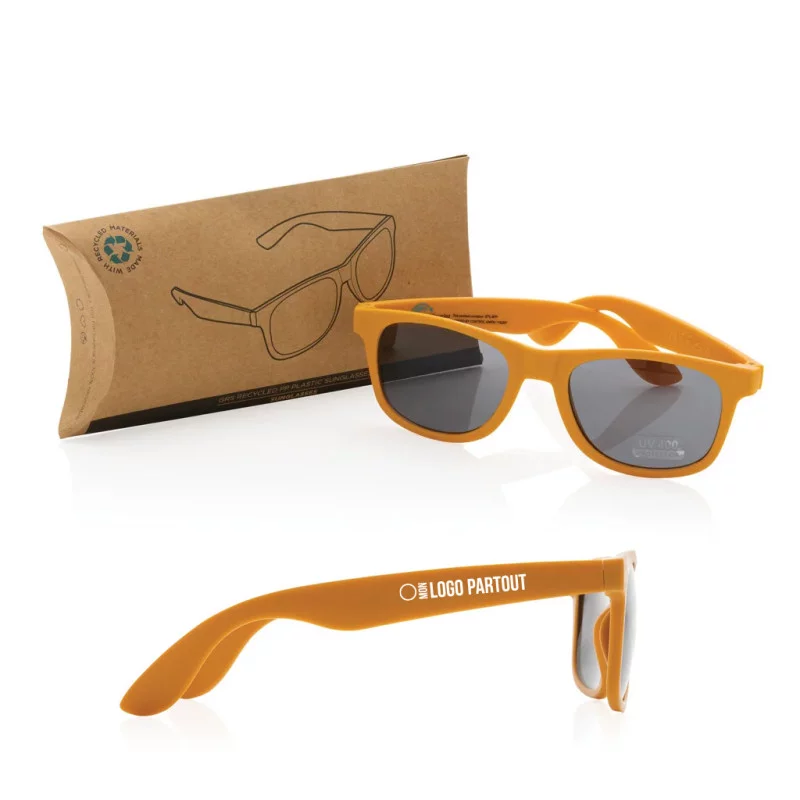 Lunettes de soleil personnalisées en plastique PP recyclé RCS 