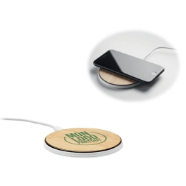 Chargeur induction bambou...