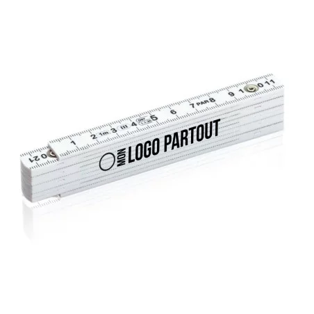 Mètre pliable personnalisé en fibre de verre 1m 