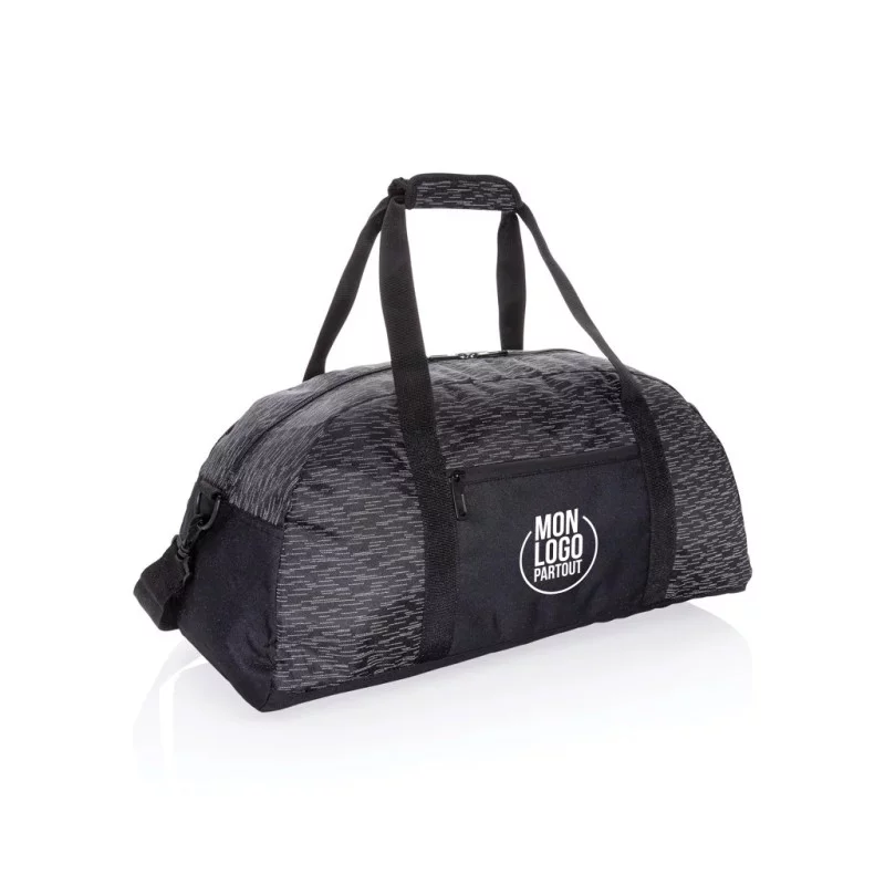 Sac week-end en RPET réfléchissant avec traceur AWARE™ 