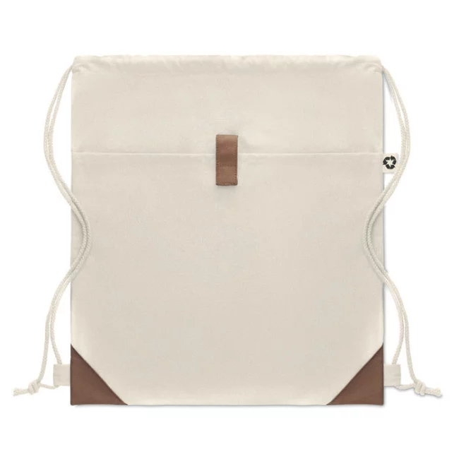 Sac à cordon en coton recyclé Panda Bag