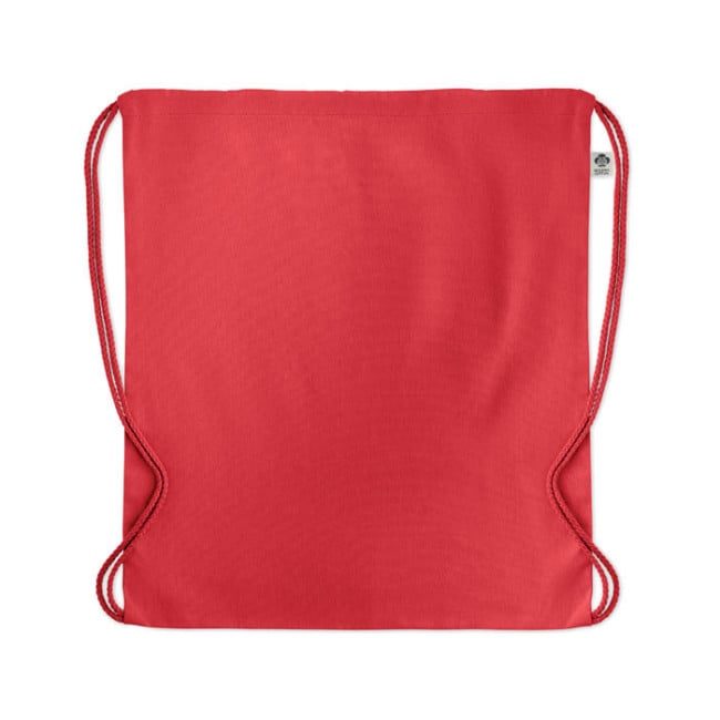 Sac cordon en coton bio Yuki Colour