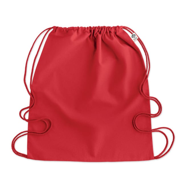 Sac cordon en coton bio Yuki Colour