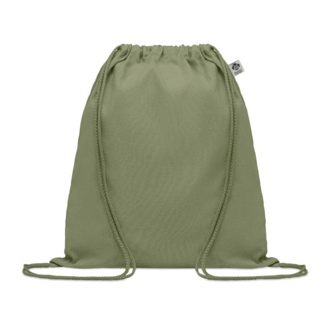 Sac cordon en coton bio Yuki Colour