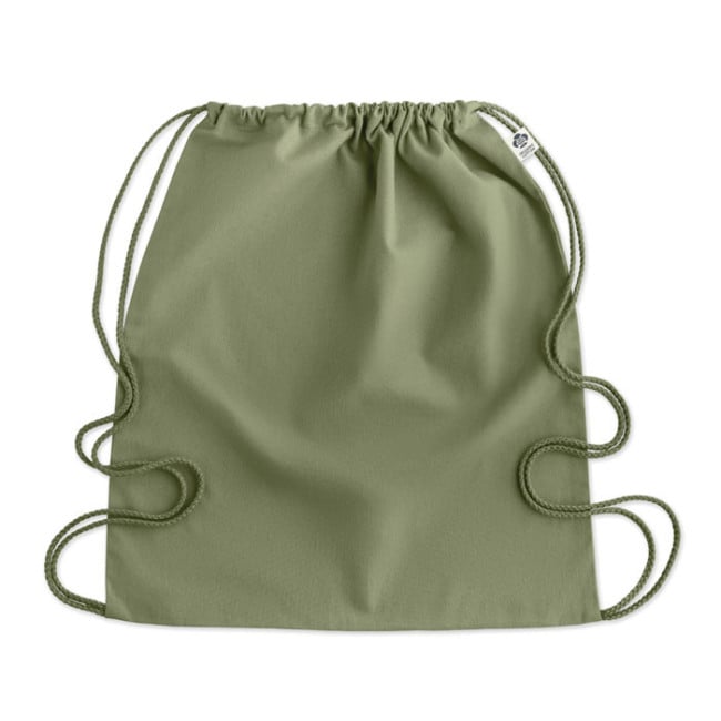 Sac cordon en coton bio Yuki Colour