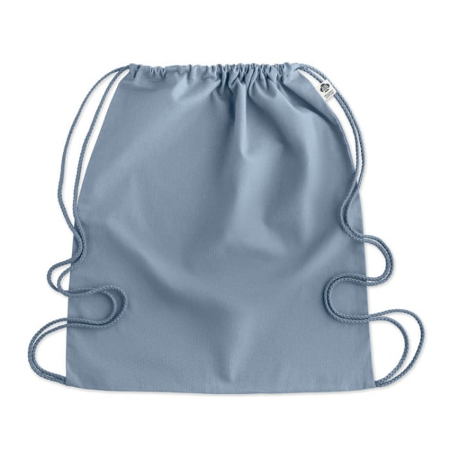 Sac cordon en coton bio Yuki Colour