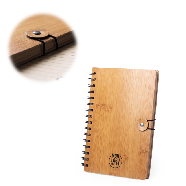 Cahier publicitaire en bambou palmex 