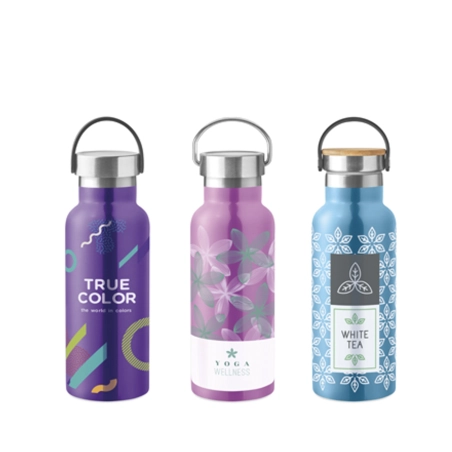 Gourde en inox publicitaire sur-mesure 500 ml 