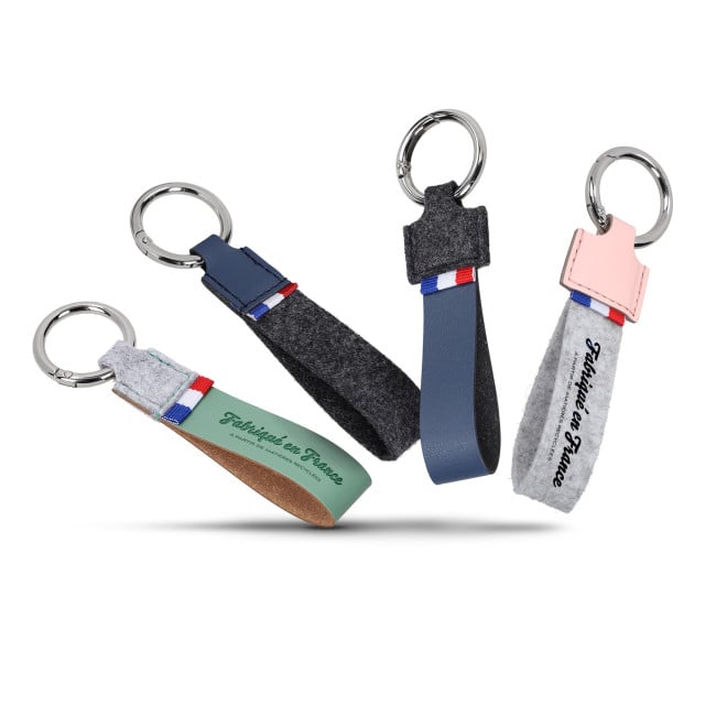 Porte-clés publicitaire fabriqué en France Synderme 
