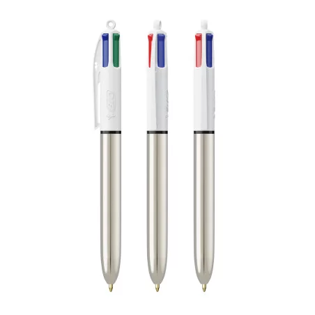 Stylo BIC ® 4 Couleurs Shine Lanyard 