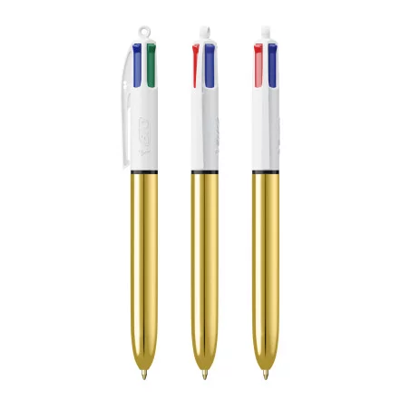 Stylo BIC ® 4 Couleurs Shine Lanyard 