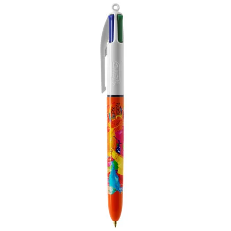 Stylo BIC ® 4 Couleurs Edition Fine Lanyard 