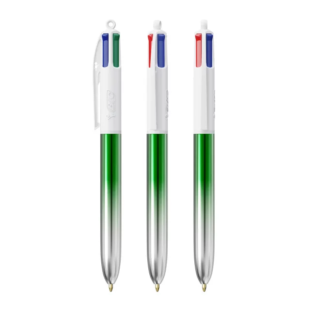 Stylo BIC ® 4 Couleurs Bicolor Lanyard 