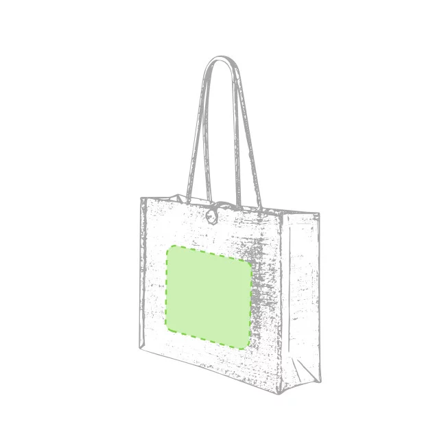 Sac de plage personnalisable en jute Triex 