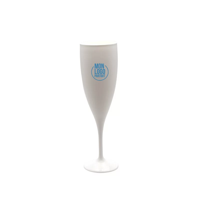 Flûte à champagne personnalisée en PP 
