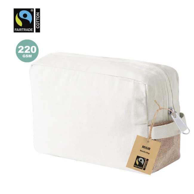 Nécessaire nature Fairtrade personnalisé 