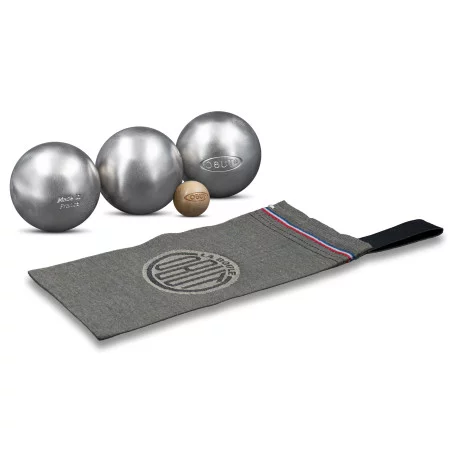 Jeu de trois boules de pétanque Obut ® 