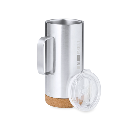 Mug isotherme Publicitaire Frilan 450 ml 